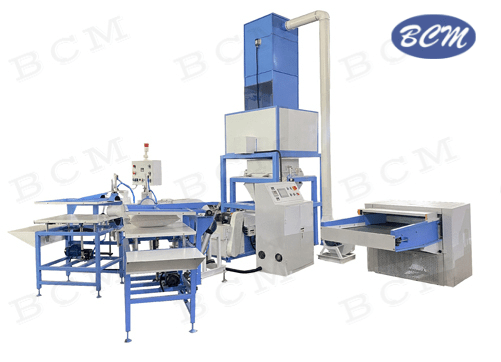 纖維棉開松、自動定量及填充系統(tǒng) BC105